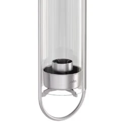 Höfats Oval Candle 55 Kerzenhalter Edelstahl/Glas Silber -Gartenbedarf Angebote hoefats oval candle 55 kerzenhalter edelstahl glas 1501745 8