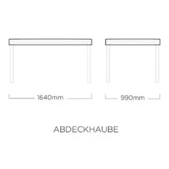 Kettler Gartentisch Schutzhülle 160x95 Cm Polyester Grau-Silber 9 Kettler Gartentisch Schutzhülle 160x95 Cm Polyester Grau-Silber -Gartenbedarf Angebote kettler abdeckhaube fur tischplatte 160x95 cm polyester grau silber 1270976 3