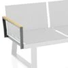 Kettler Rasmus Modular Armlehne Links Aluminium/Teak Anthrazit/Teak -Gartenbedarf Angebote kettler rasmus modular armlehne links aluminium teak 1438484 1