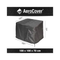 AeroCover Schutzhülle Für Loungesessel 100x100x70cm Polyester Uni Anthrazit -Gartenbedarf Angebote loungesesselhulle 100x100x70cm 8