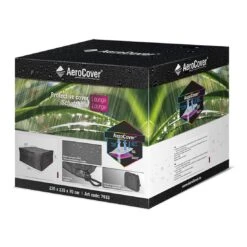 AeroCover Gartenmöbel-Set Schutzhülle 235x235x70cm Polyester Uni Anthrazit -Gartenbedarf Angebote loungesethulle 235x235x70cm 7