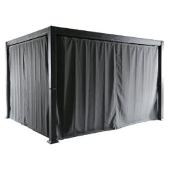 MWH Kiosko Gartenpergola 360cm Aluminium/Polyester Anthrazit 17 MWH Kiosko Gartenpergola 360cm Aluminium/Polyester Anthrazit -Gartenbedarf Angebote mwh kiosko pavillon 360cm aluminium polyester 1352376 5