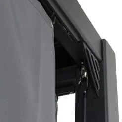 MWH Kiosko Gartenpergola 360cm Aluminium/Polyester Anthrazit 19 MWH Kiosko Gartenpergola 360cm Aluminium/Polyester Anthrazit -Gartenbedarf Angebote mwh kiosko pavillon 360cm aluminium polyester 1352376 7