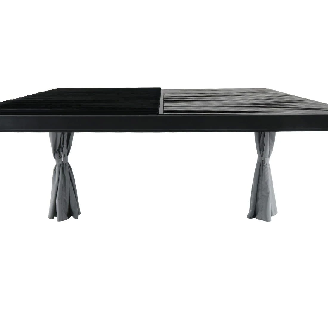 MWH Kiosko Gartenpergola 360cm Aluminium/Polyester Anthrazit 11 MWH Kiosko Gartenpergola 360cm Aluminium/Polyester Anthrazit – Bild 9