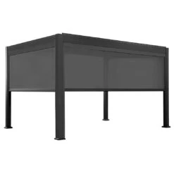 OUTLIV. Bio Santorini Gartenpergola 300x400cm Mit Seitenteile Aluminium Anthrazit -Gartenbedarf Angebote outliv bio santorini pergola 300x400cm mit seitenteile aluminium 1448527 3