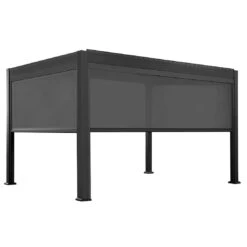 OUTLIV. Bio Santorini Seitenteil 400 Cm Aluminium Anthrazit -Gartenbedarf Angebote outliv bio santorini seitenteil 400cm aluminium 1432764 3