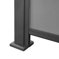 OUTLIV. Bio Santorini Seitenteil 400 Cm Aluminium Anthrazit -Gartenbedarf Angebote outliv bio santorini seitenteil 400cm aluminium 1432764 5