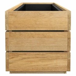 OUTLIV. Flora Pflanzgefäß 120x41x40cm Wildeiche -Gartenbedarf Angebote outliv by detlef steves flora pflanzgefaess 120x41x40cm wildeiche 1354103 3