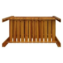 OUTLIV. Hochbeet Mit Ablage Tanne Braun -Gartenbedarf Angebote outliv hochbeet mit ablage tannenholz 1340474 5