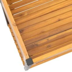 OUTLIV. Bern Hochbeet 90x45x90cm Stahl/Akazie Schwarz/Natur -Gartenbedarf Angebote outliv ko tao hochbeet 90x45x90cm stahl akazie 1343114 5