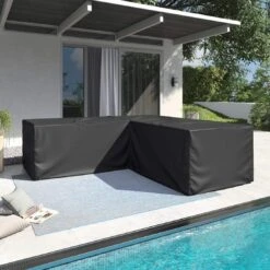 OUTLIV. Loungemöbel Schutzhülle 235x235x70cm Schwarz -Gartenbedarf Angebote outliv loungemoebel schutzhuelle 235x235x70cm 1488864 2