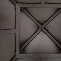 OUTLIV. Pavillon 335x335 Cm Zedernholz/Stahl Braun -Gartenbedarf Angebote outliv pavillon 335x335 cm zedernholz stahl 1422226 4