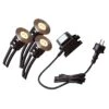 OUTLIV. Smart Light Starter-Set "3 Decklights Mit Transformator" Schwarz/Silber -Gartenbedarf Angebote outliv smart light decklight schwarz silber 1301952 1