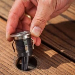 OUTLIV. Smart Light Starter-Set "3 Decklights Mit Transformator" Schwarz/Silber -Gartenbedarf Angebote outliv smart light decklight schwarz silber 1301952 6