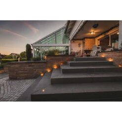 OUTLIV. Smart Light Starter-Set "3 Decklights Mit Transformator" Schwarz/Silber -Gartenbedarf Angebote outliv smart light decklight schwarz silber 1301952 7