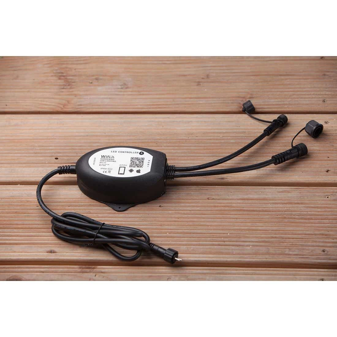 OUTLIV. Smart Light WiFi-RGB-Controller Schwarz 4 OUTLIV. Smart Light WiFi-RGB-Controller Schwarz – Bild 2