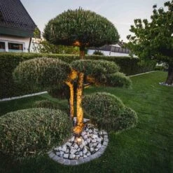 OUTLIV. Smart Light Starter -Set Wifi-Set: 3 RGB-Spots Silber/Schwarz -Gartenbedarf Angebote outliv starter set wifi set 3 rgb spots silber schwarz 1303943 7