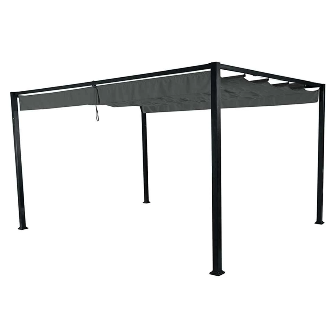 Siena Garden Sky Gartenpergola 400x300cm Aluminium/Polypropylen Anthrazit/Dunkelgrau 3 Siena Garden Sky Gartenpergola 400x300cm Aluminium/Polypropylen Anthrazit/Dunkelgrau