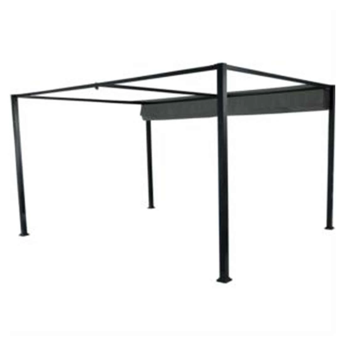 Siena Garden Sky Gartenpergola 400x300cm Aluminium/Polypropylen Anthrazit/Dunkelgrau 5 Siena Garden Sky Gartenpergola 400x300cm Aluminium/Polypropylen Anthrazit/Dunkelgrau – Bild 3