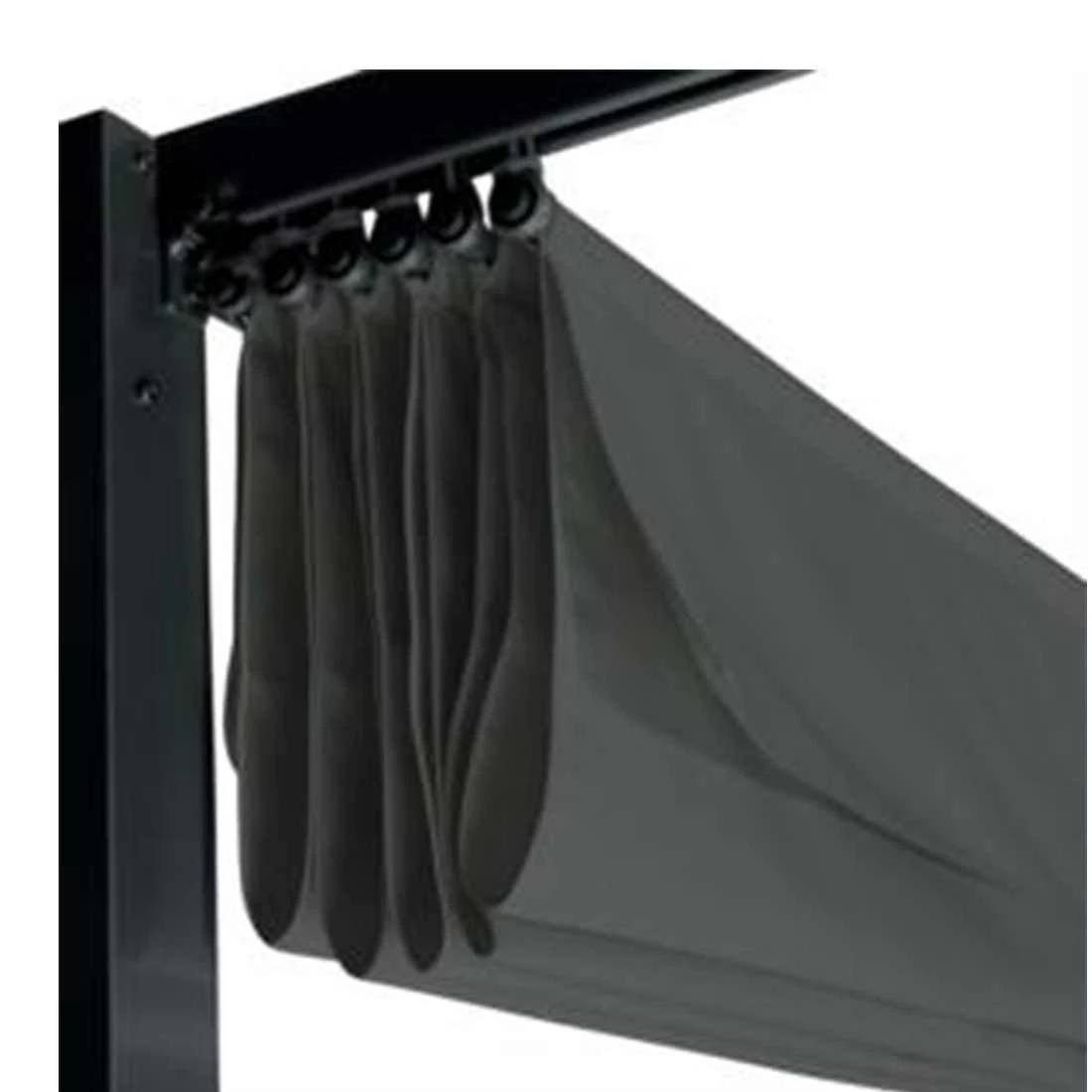 Siena Garden Sky Gartenpergola 400x300cm Aluminium/Polypropylen Anthrazit/Dunkelgrau 8 Siena Garden Sky Gartenpergola 400x300cm Aluminium/Polypropylen Anthrazit/Dunkelgrau – Bild 6