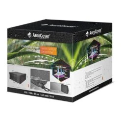 AeroCover Gartenmöbel-Set Schutzhülle 305x190x85cm Polyester Uni Anthrazit -Gartenbedarf Angebote sitzgruppenhulle 305x190x85cm 6