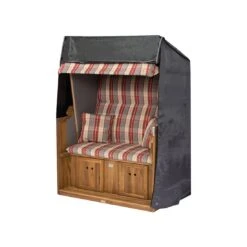 AeroCover Schutzhülle Für Strandkorb 128x105x160/140cm Polyester Uni Anthrazit -Gartenbedarf Angebote strandkorbhulle 128x105x160 140cm 8