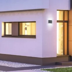 Trio Leuchten Thames II Außenwandbeleuchtung Aluminium Druckguss / Glas Anthrazit -Gartenbedarf Angebote trio leuchten thames ii wandleuchte aluminium druckguss 1309564 4